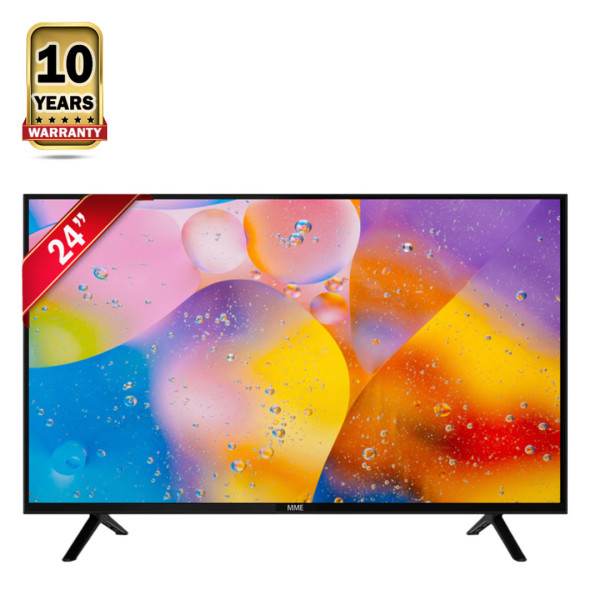 MME Basic Double Glass LED TV - 24 Inch