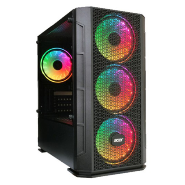 ACER B700 Mid Tower ARGB Gaming Case - Black