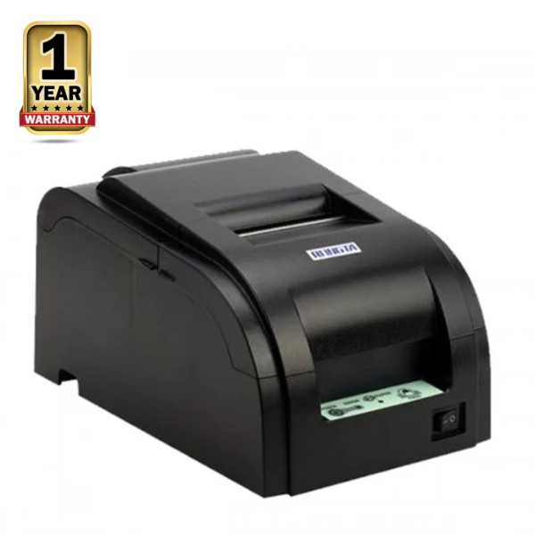 Rongta RP76IIDC-USE 76mm Impact POS Receipt Printer - Black