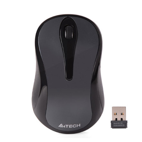 A4TECH G3-280N Wireless Optical Mouse - Black - 1200 DPI