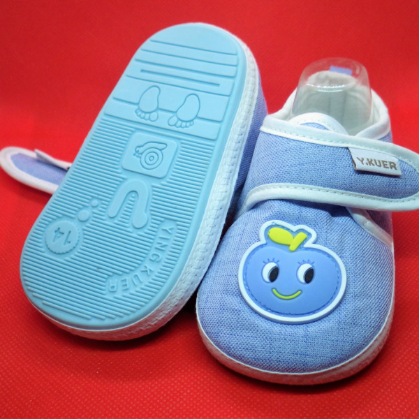 Cotton and Soft Rubber Sole Non-Slip Toddler Floor Shoes Comfortable Toddler For Kids