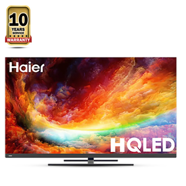 Haier H55S6UG Pro Bezel Less 4K Google Android 11 Smart TV - 55 Inch - Black