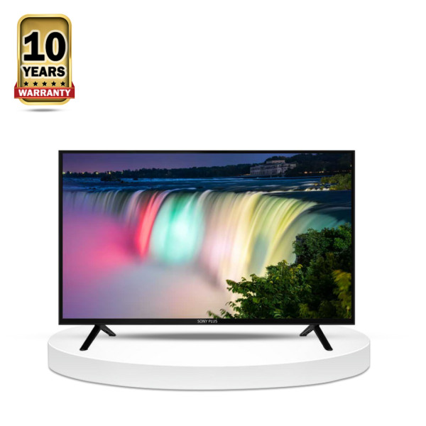 SONY PLUS Double Glass Full HD TV - 32 Inch - Black - NESP32DSR2R16