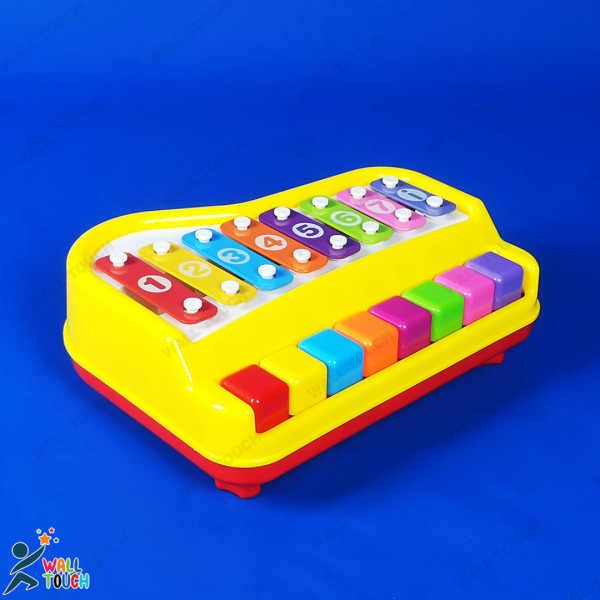 Eight Keys 2 In 1 Striking Xylophone (Organ Piano) Toy - 157424452