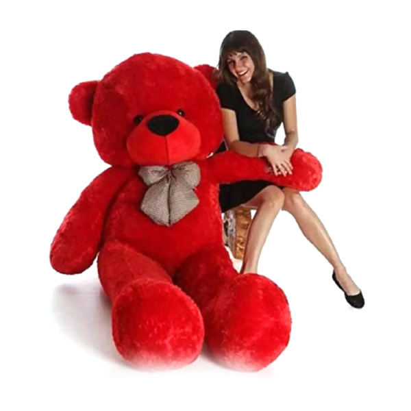 Extra Large Big Teddy Bear 2.5 Feet - Red