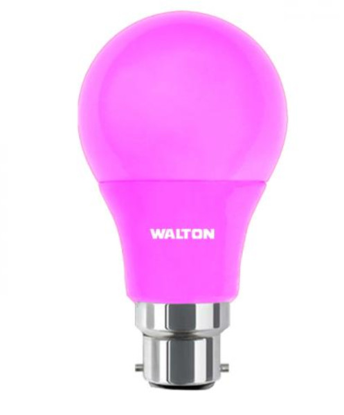 Walton RAINBOW BULB  WLED-RB3WB22 (Pink)