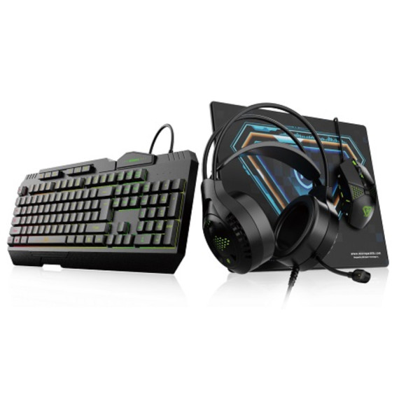 Micropack GC-410 CUPID Gaming Keyboard, Mouse, Mousepad & Headset Combo