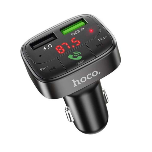 HOCO E59 Dual USB Car Charger Bluetooth FM Transmitter