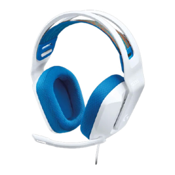 Logitech G335 Wired Gaming Headset (White)