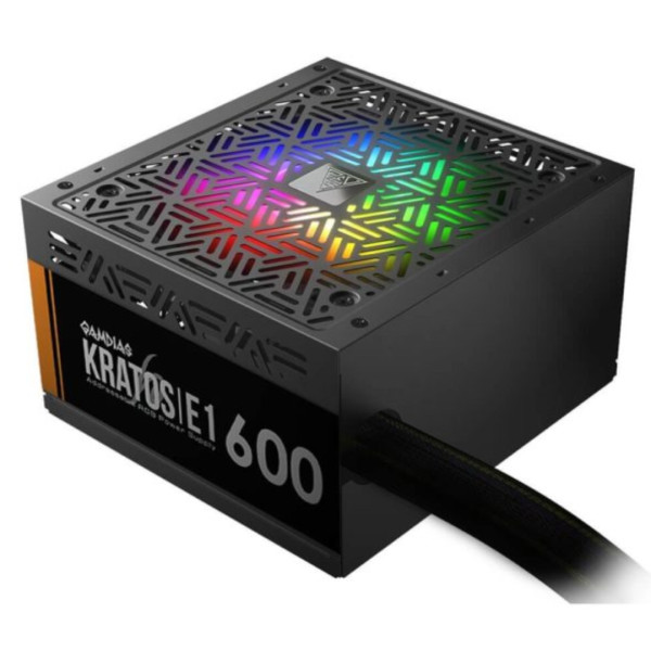 Gamdias Kratos E1 600W RGB Power Supply