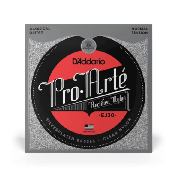 D’Addario EJ-30 Rectified Nylon Trebles Classical Guitar Strings