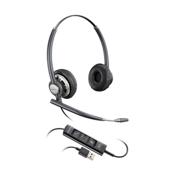 Plantronics EncorePro HW725 USB Binaural On-Ear Headset