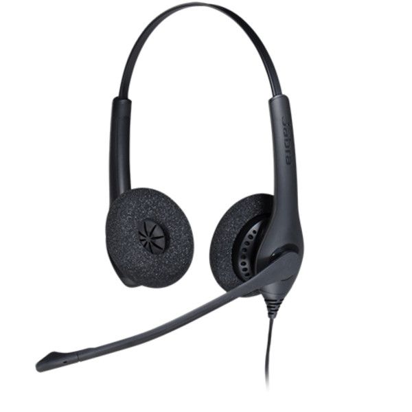 JABRA BIZ 1500 DUO USB DUAL EAR HEADPHONE (BLACK)