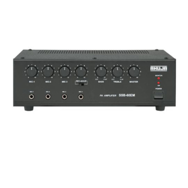 Ahuja SSB-60EM 60W PA Mixer Amplifier