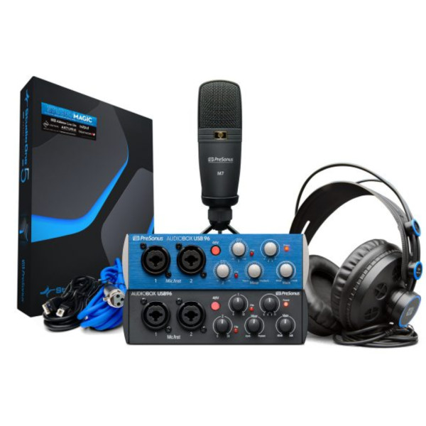 PreSonus AudioBox 96 Studio – Complete Recording Kit