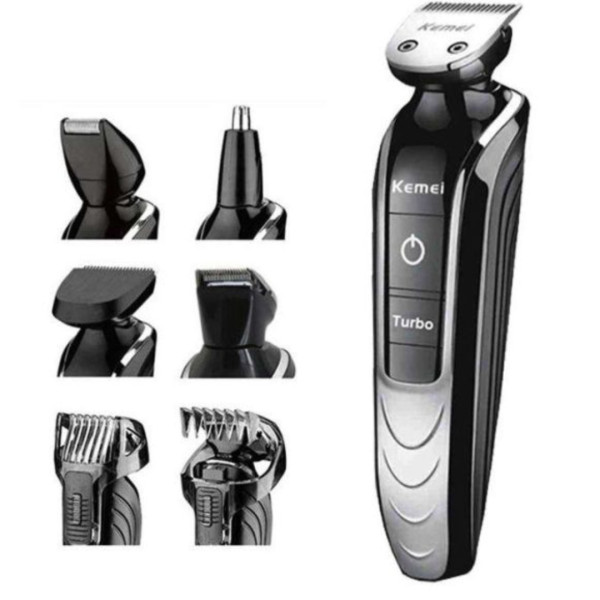 Kemei KM-1832 5in1 Washable Electric Shaver And Multi Grooming Kit For Men