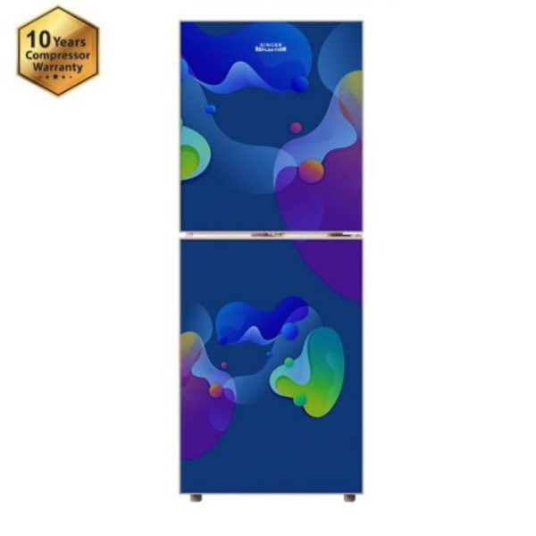 SINGER Refrigerator 208 Liters – Galaxy Blue