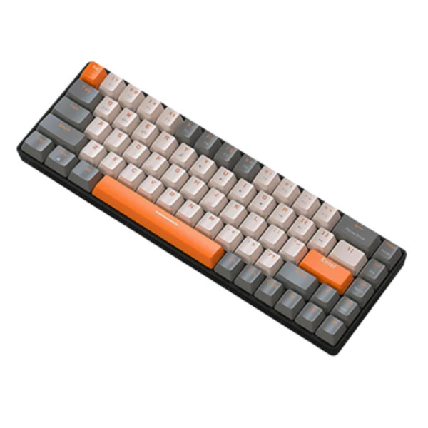 ZIYOULANG FREEWOLF K68 WIRELESS DUAL-MODE MECHANICAL KEYBOARD