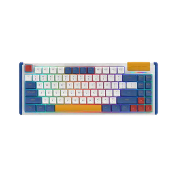 DUSTSILVER K84 ROBOT TAISEN WIRED 75% RGB BACKLIT MECHANICAL KEYBOARD (RED SWITCH)