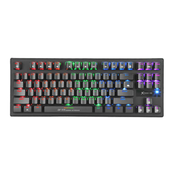 XTRIKE ME GK-979 WIRED RAINBOW BACKLIT FRAMELESS USB MECHANICAL GAMING KEYBOARD