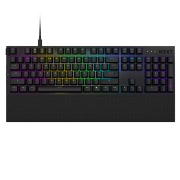 NZXT FUNCTION COMPACT RGB MECHANICAL GAMING KEYBOARD (MATTE BLACK)