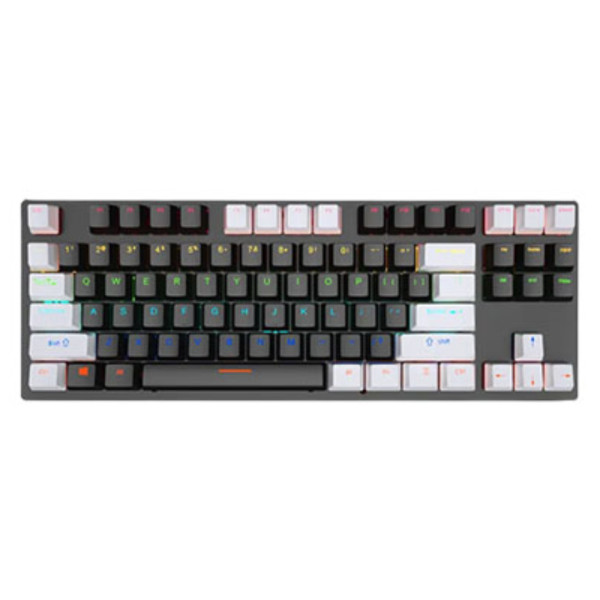 LEAVEN K550 TKL 87 KEYS WIRED MECHANICAL KEYBOARD (Hot-Swappable) BLACK