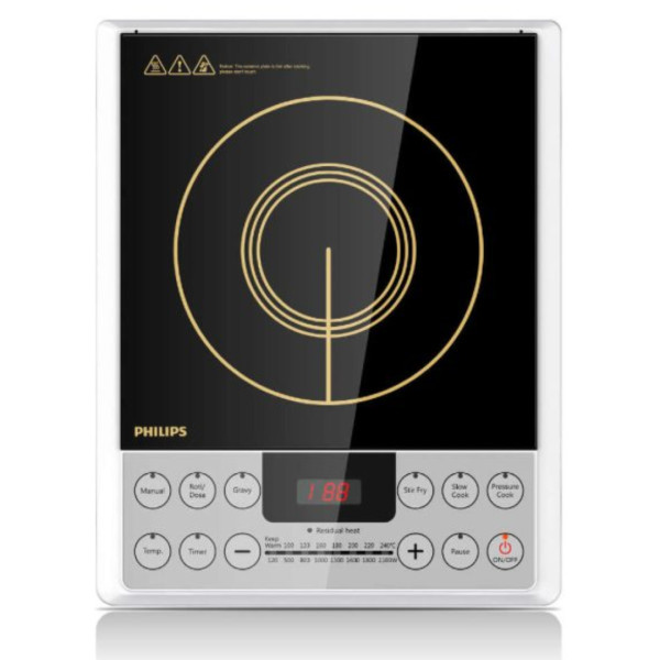 Philips HD4929 2100-Watt Induction Cooktop