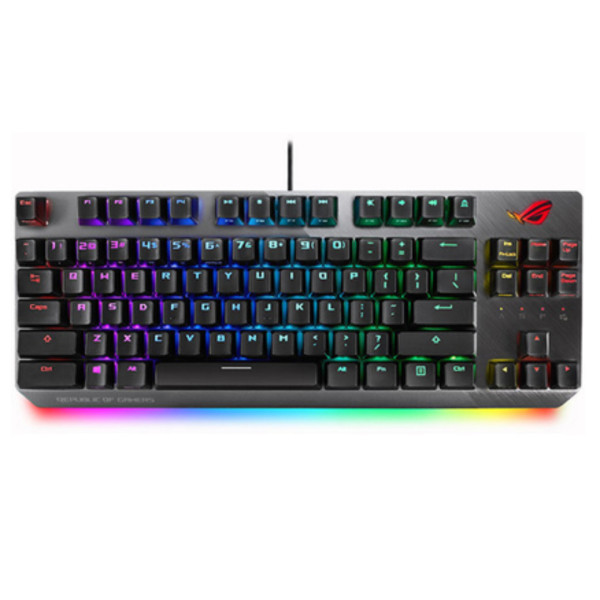 ASUS REPUBLIC OF GAMERS STRIX SCOPE MECHANICAL RGB KEYBOARD (CHERRY MX BROWN)