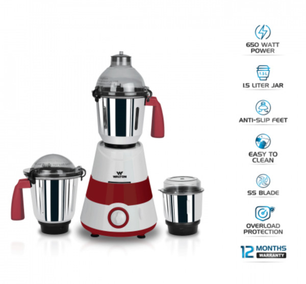 Walton Blender and Mixer Grinder-WBL-15SMG6