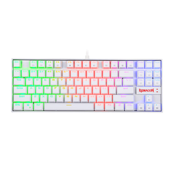 REDRAGON KUMARA K552 RGB MECHANICAL GAMING KEYBOARD (WHITE)