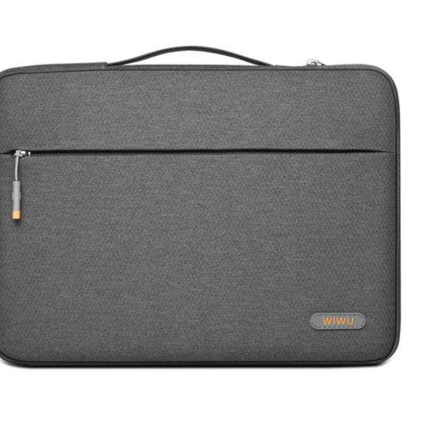 WiWU Pilot Sleeve Waterproof Polyester Laptop Bag For 13" Inch Laptop - Gray