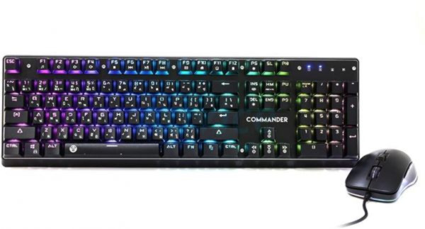 Fantech MVP 862 COMMANDER Macro RGB Keyboard Mouse Combo