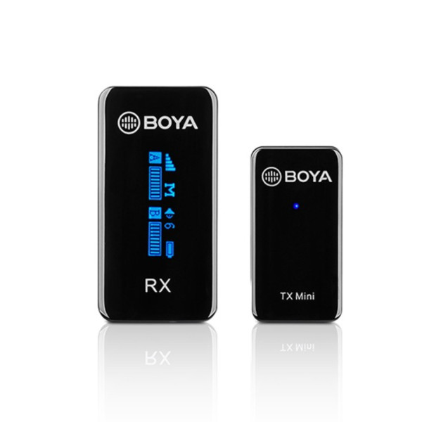 BOYA BY-XM6-S1 MINI ULTRA COMPACT 2.4GHZ WIRELESS MICROPHONE SYSTEM