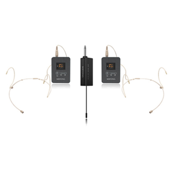 SERTONG GD-1107T 1 CHANNEL WIRELESS CLIP MIC (80 METER)