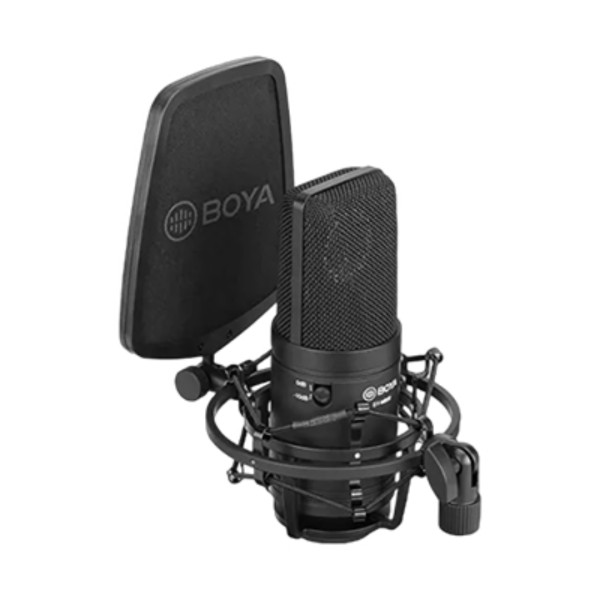 BOYA BY-M800 LARGE-DIAPHRAM CONDENSER STUDIO MICROPHONE