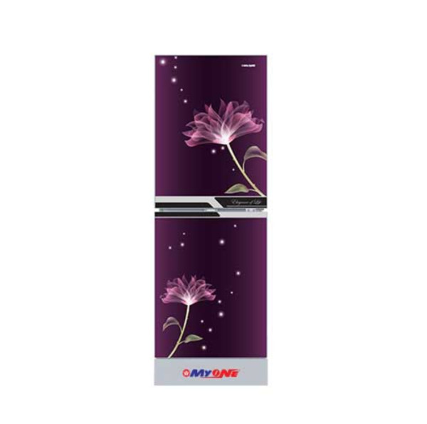 MYONE MY-2E6G Refrigerator - 256 Liter - Perfume Lily Black