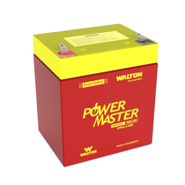 Walton High-Quality Rechargeable Battery Power Master WB1245