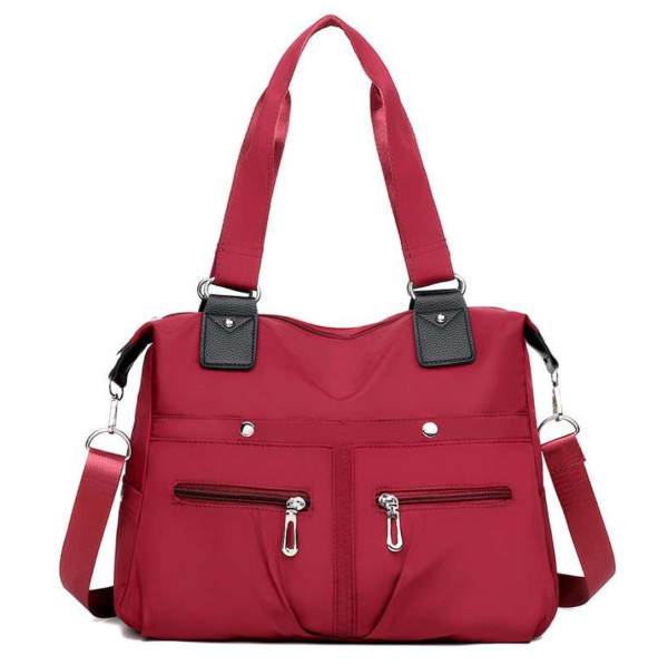 Women's Handbag Solid ( Red colour )