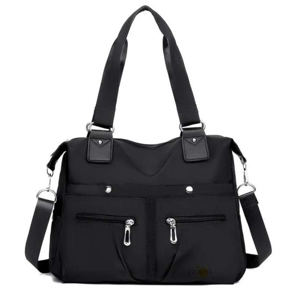 Women's Handbag Solid ( black colour )