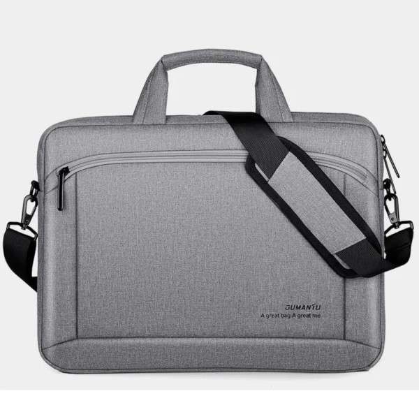 15 Inch Laptop Bags Office Documents Storage Bag Travel ( gray )