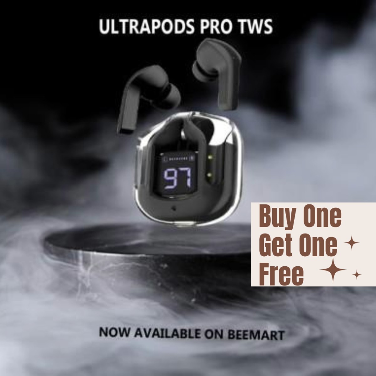 Buy 1 Ultrapods Pro True Wireless Earbuds Get 1 Free