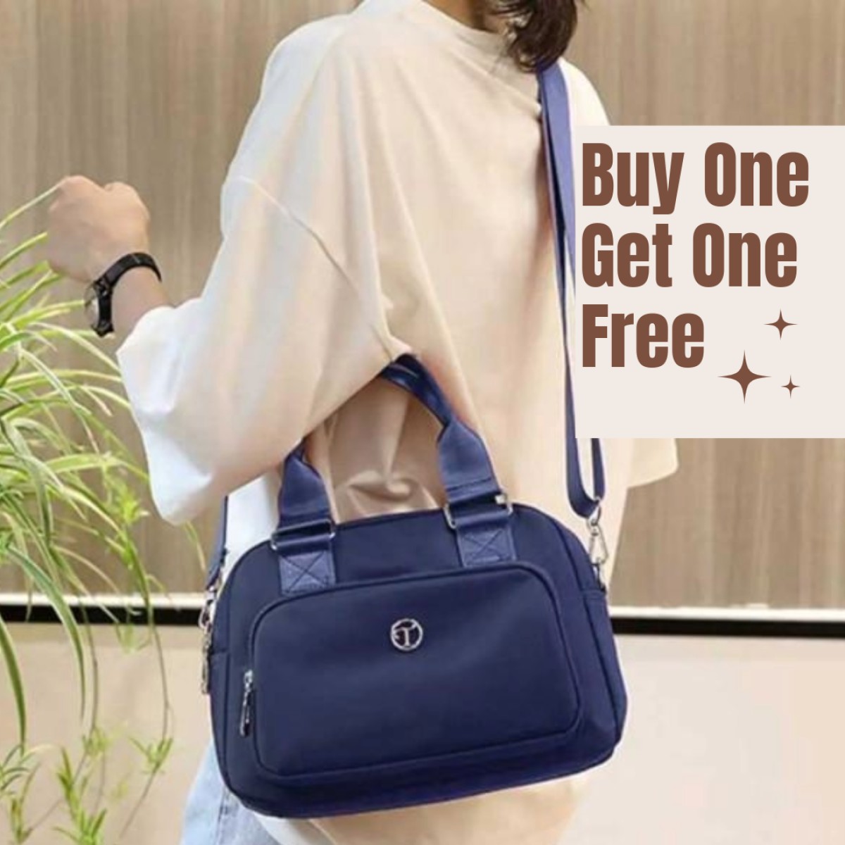 Buy 1 Large Capacity Fashion bag & Get 1 Free