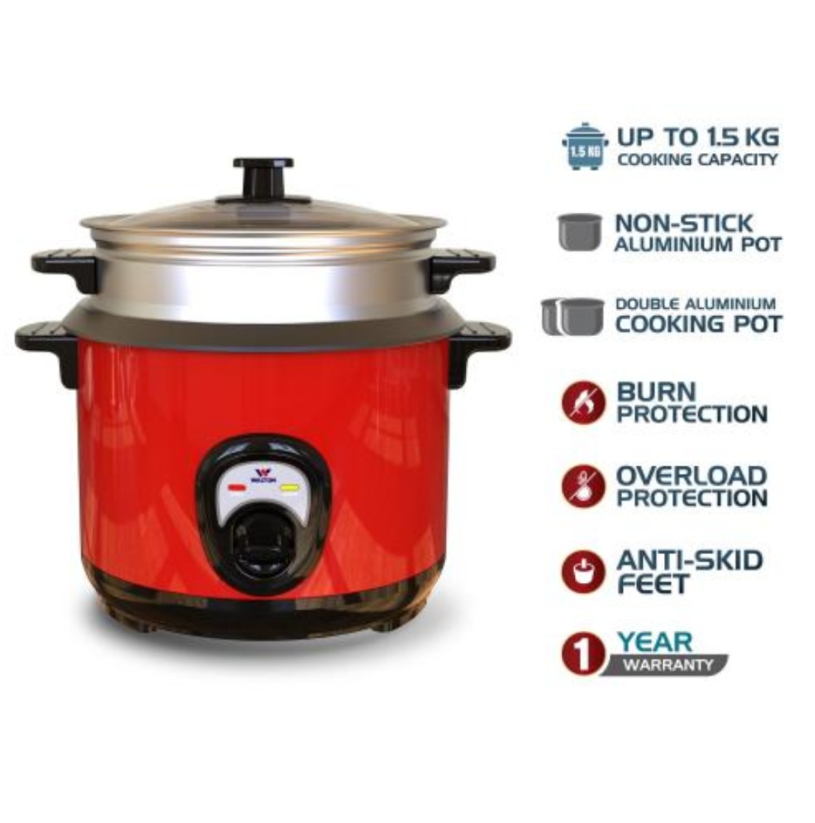 Walton Rice Cooker 2.2L  WRC-CSSE220