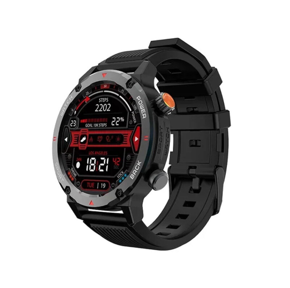 Imiki D2 AMOLED Display Rugged Smart Watch with Calling Feature