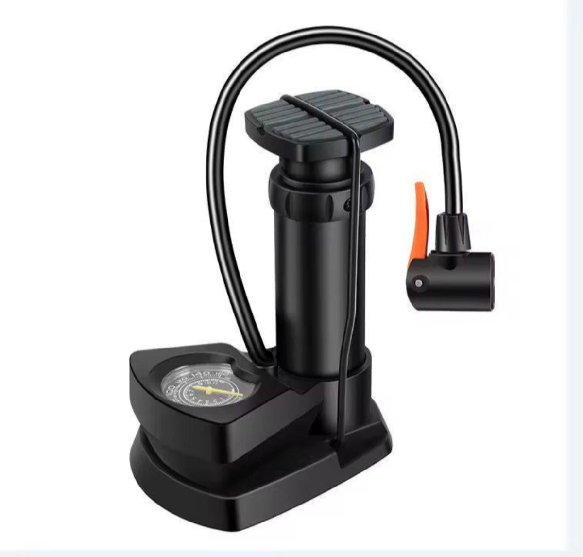 Safety Portable Bicycle Foot Pedal High Pressure Pump