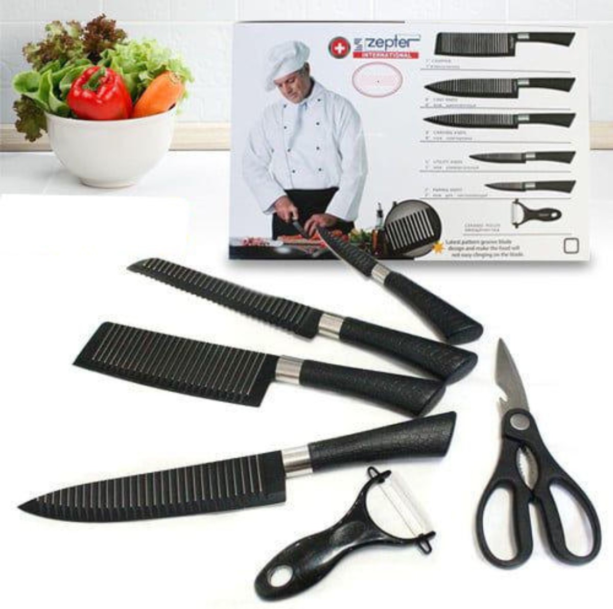 Zepter Kitchen Knife Set