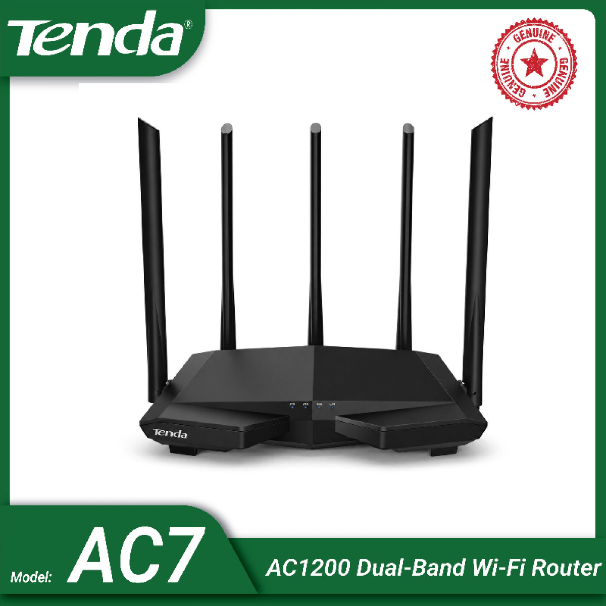 Tenda AC7 AC1200 Smart Dual-Band WiFi Router