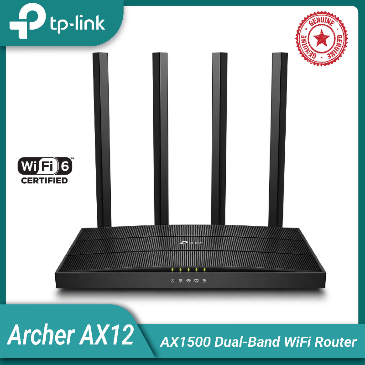 TP-Link Archer AX12 AX1500 Dual-Band WiFi Router