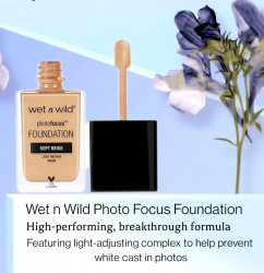 Wet n wiled photo focus foundation