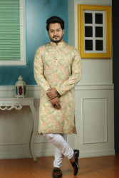 Stylish and Fashionable Cotton Panjabi for Men